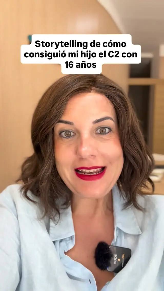 Esther explica en Instagram la estrategia educativa con la que su hijo alcanzó el nivel C2 de inglés