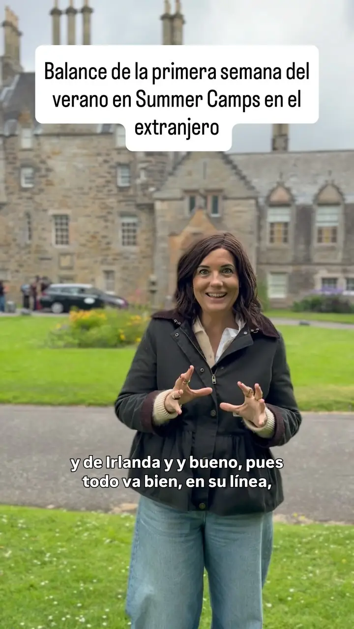 Esther hace desde Irlanda el balance de la primera semana de los summer camps de Interlingo